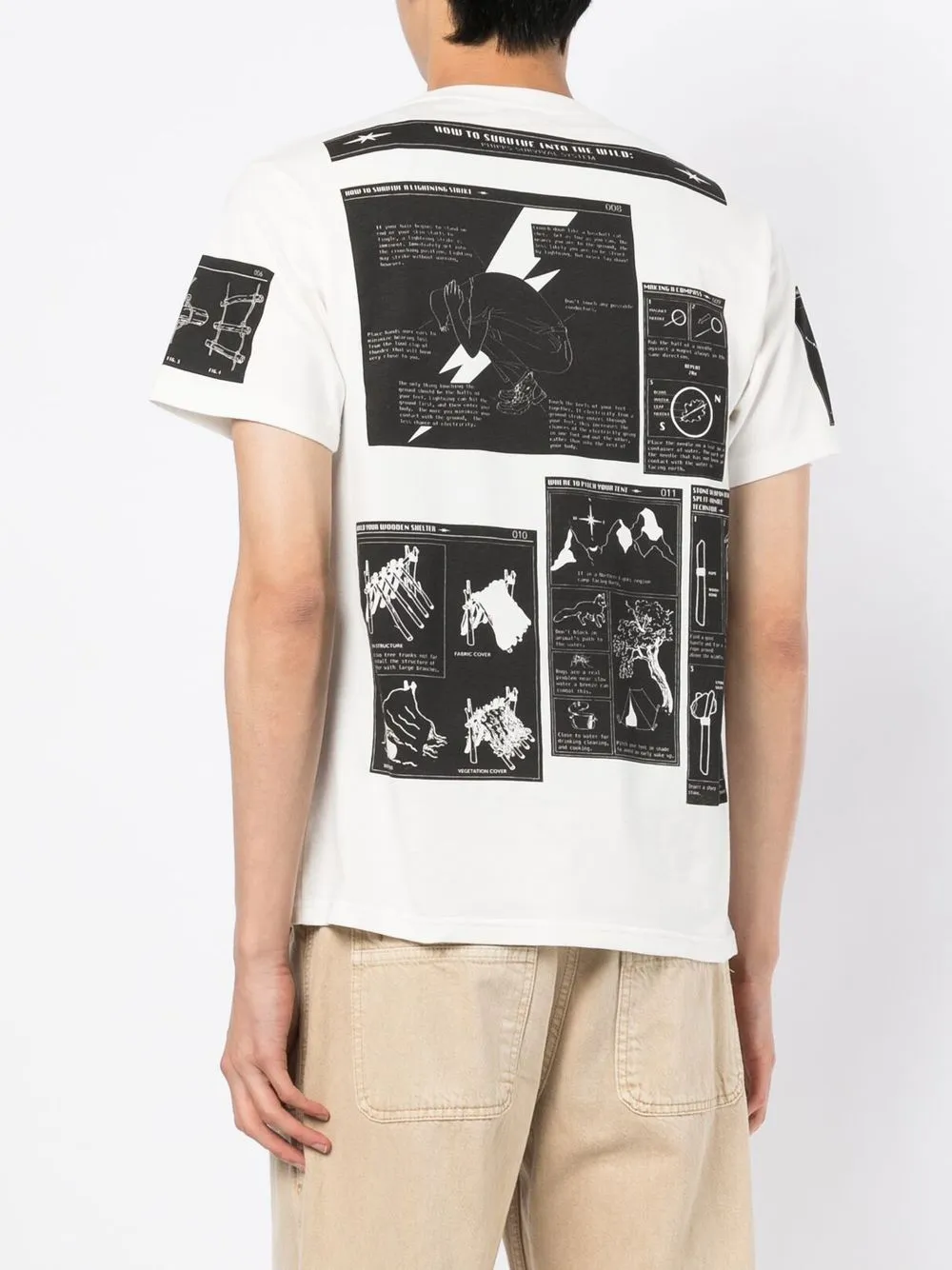 All-Over Graphic-Print T-Shirt