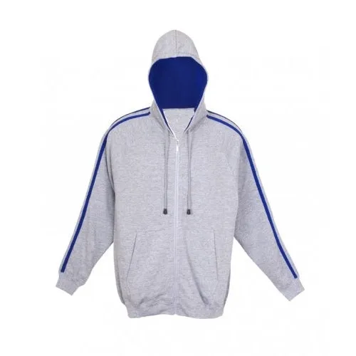 Aston Stripe Zippered Hoodie