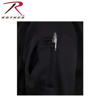 Concealed Carry Zippered Hoodie - Black