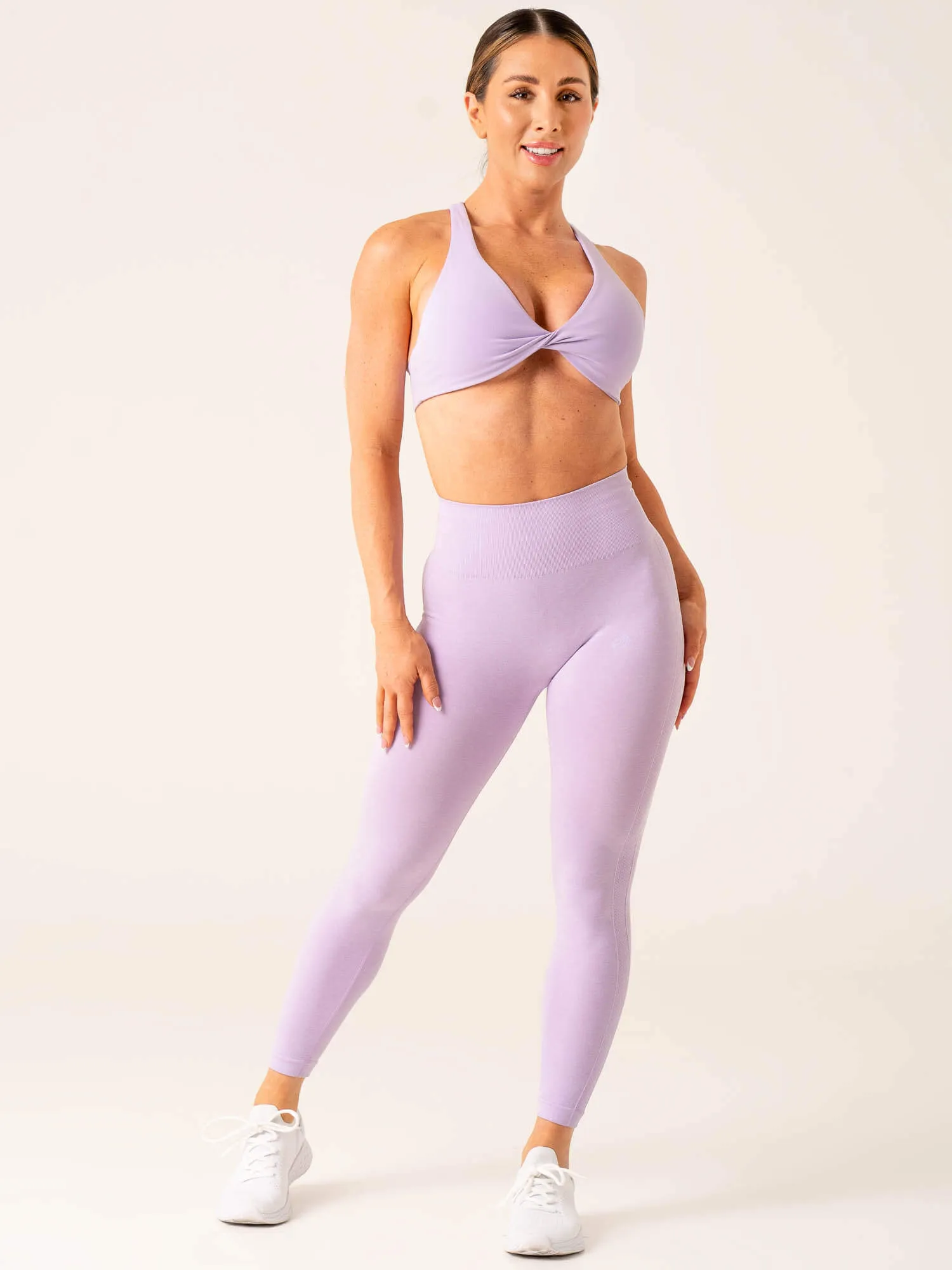 Evolve Seamless Leggings - Lavender Marl