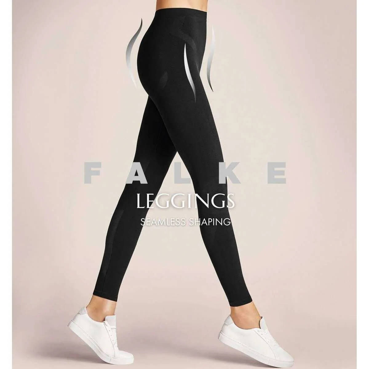 Falke Seamless Shaping Leggings - Black