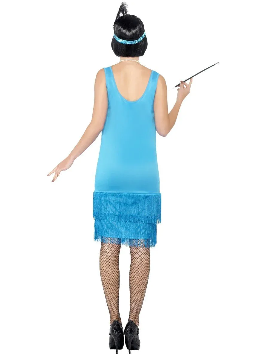 Flirty Flapper Teal Costume