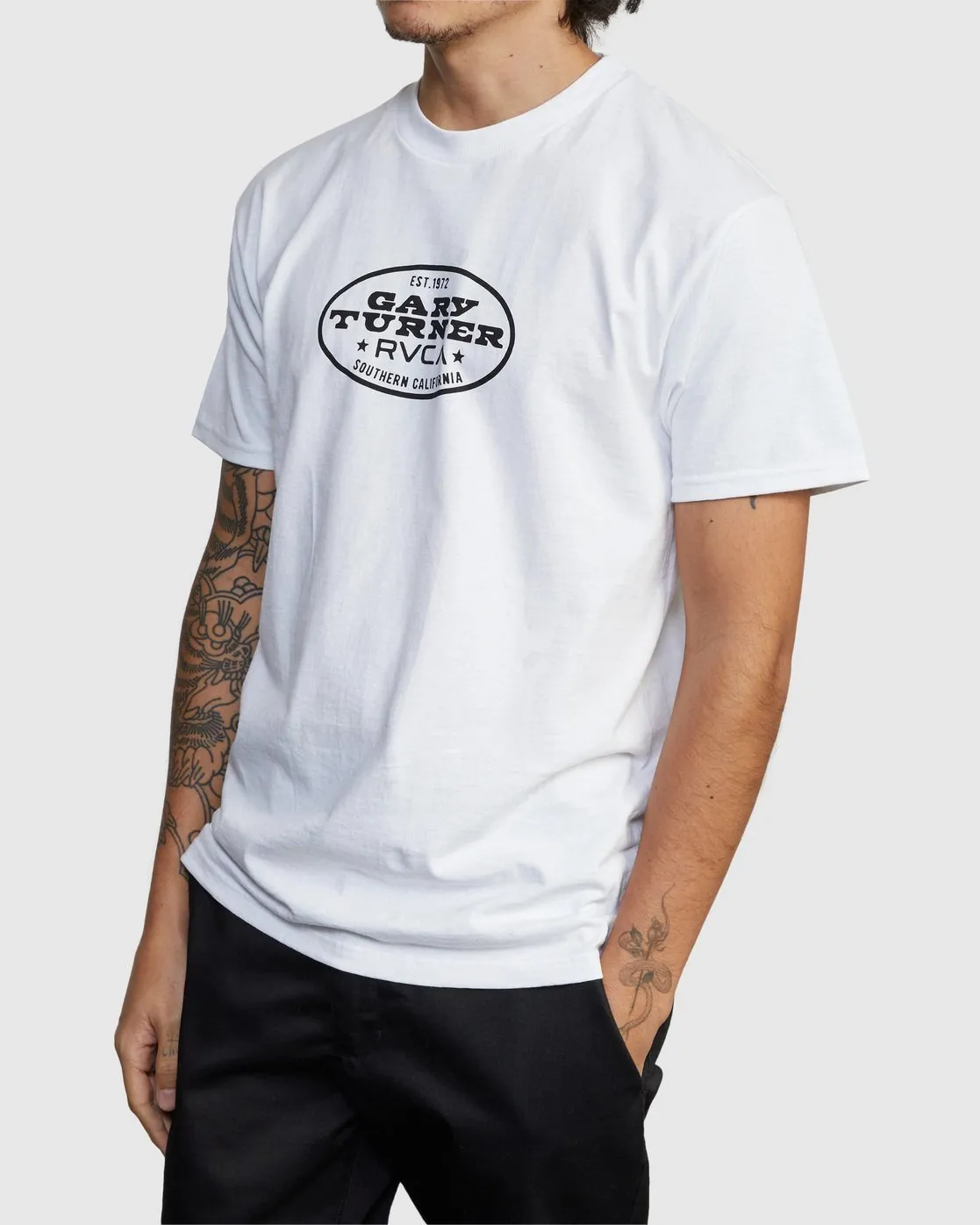 Gary Turner Tee - White