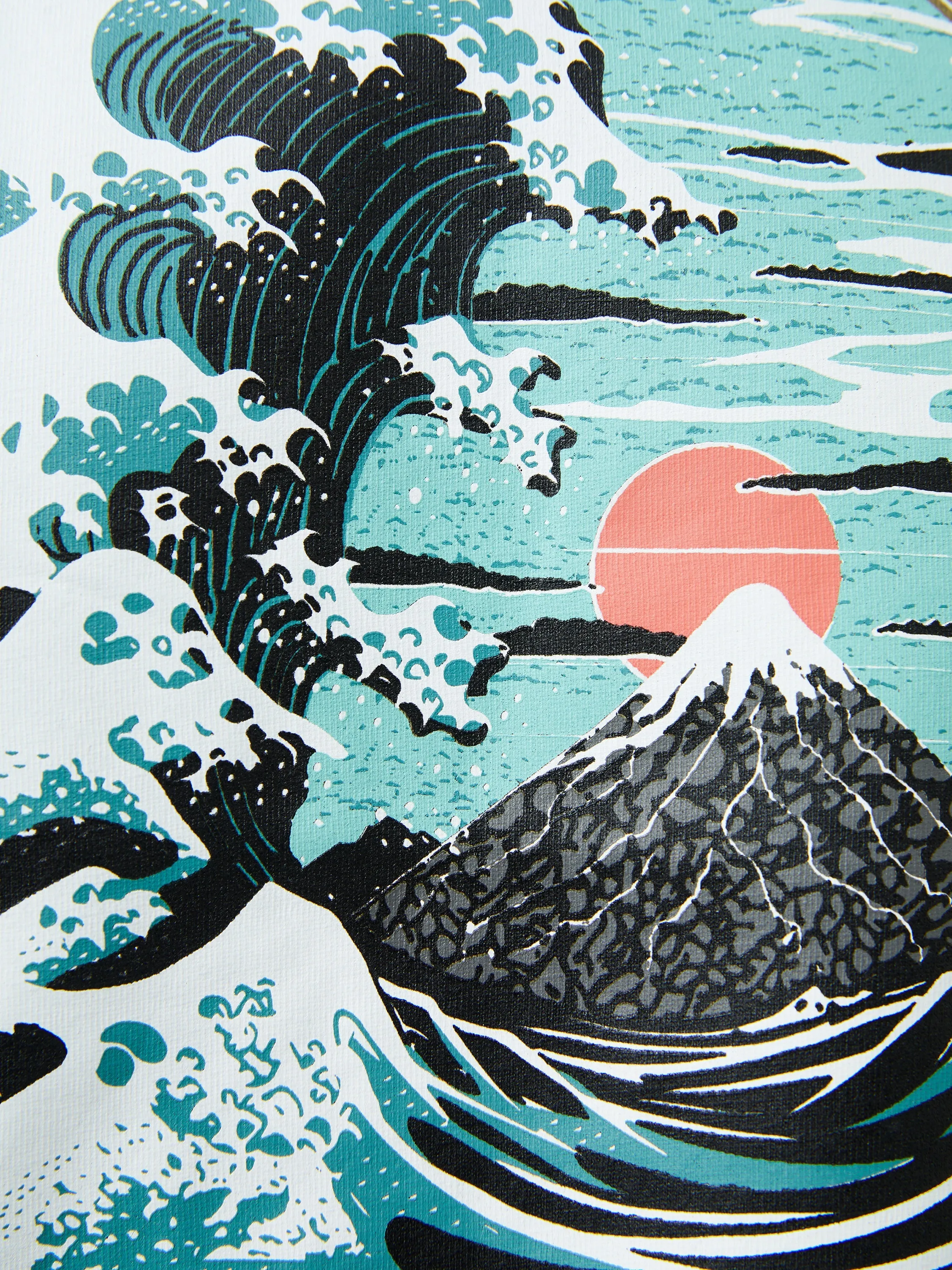 Great Wave Organic Graphic T-Shirt