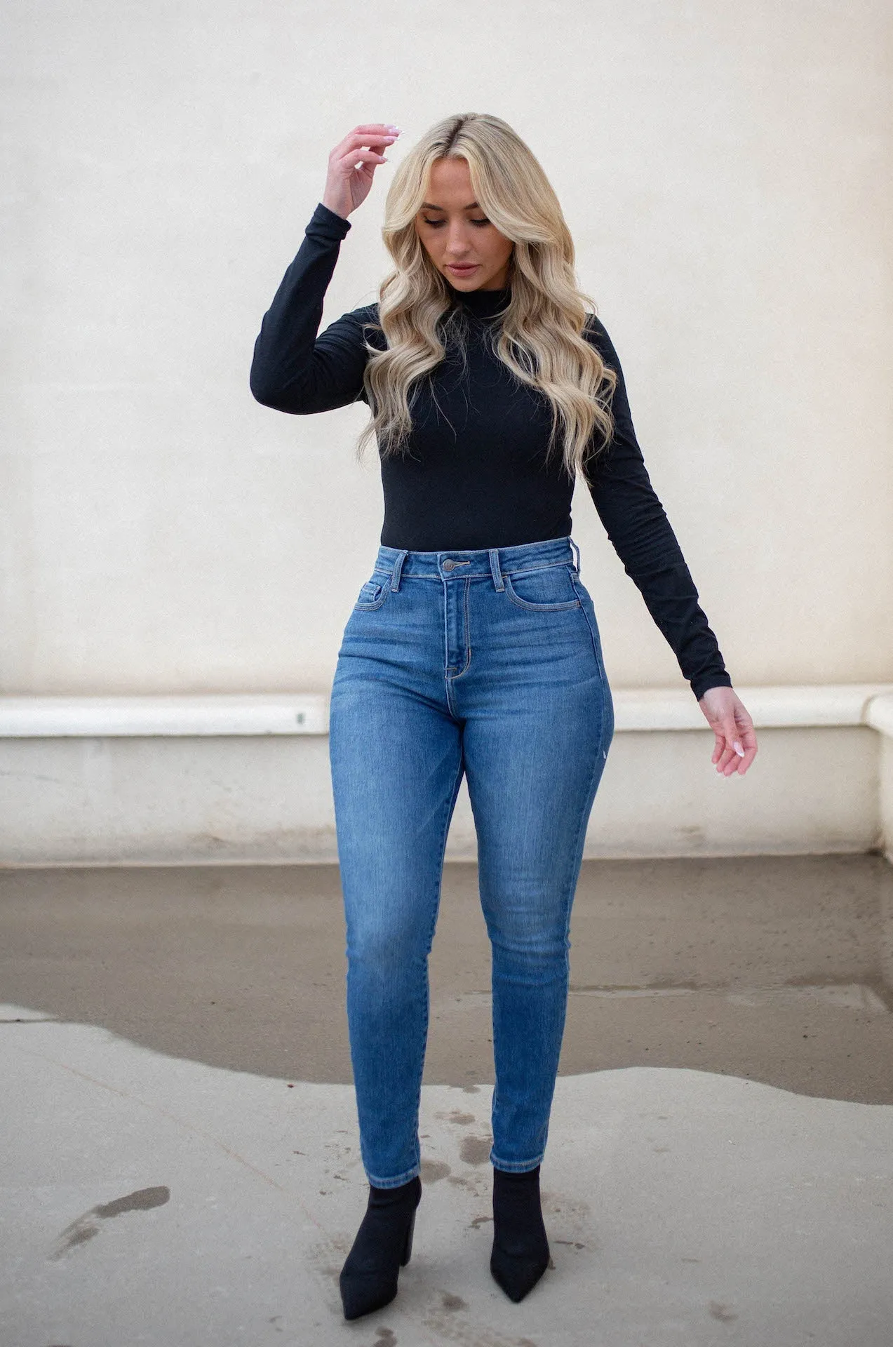 High Rise Super Skinny Jeans