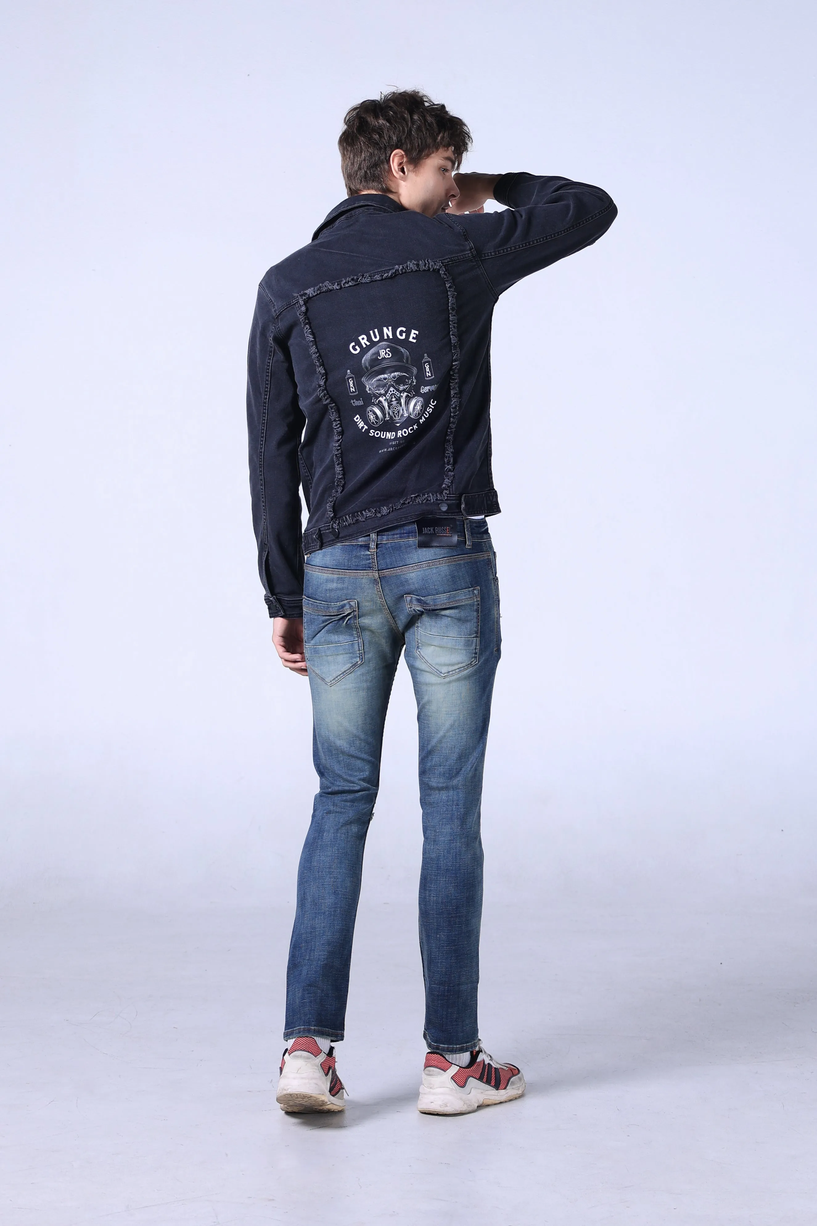 Jack Russel - Men Jeans - Handwerk J-FOX Skinny Fit Acid Blue