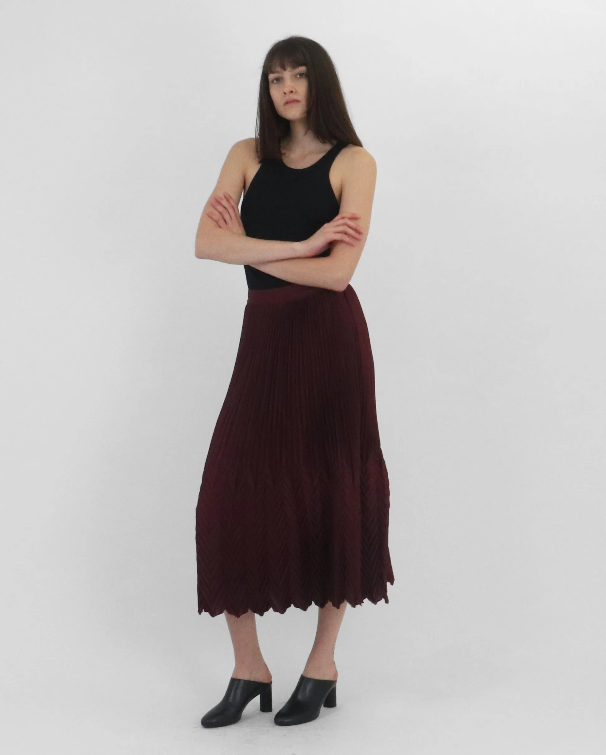 MARTA MIDI SKIRT / MULBERRY