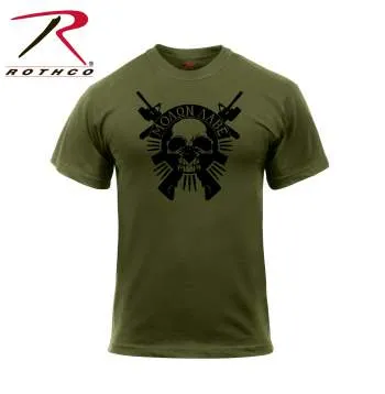 Molon Labe Skull T-Shirt