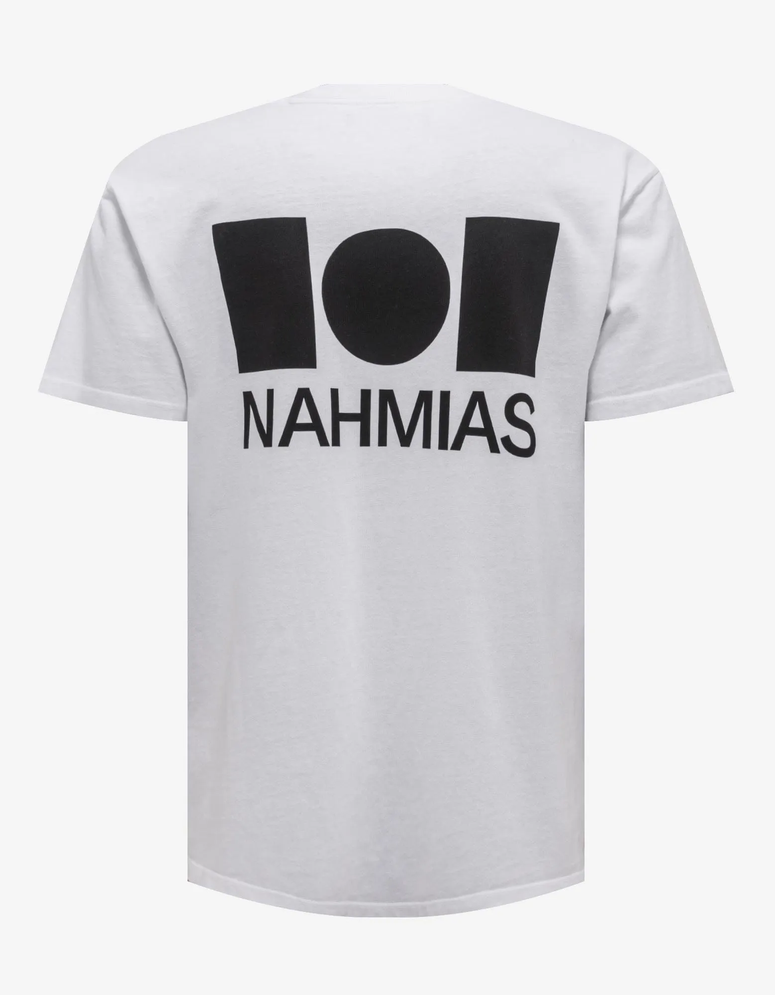 Nahmias White Logo T-Shirt