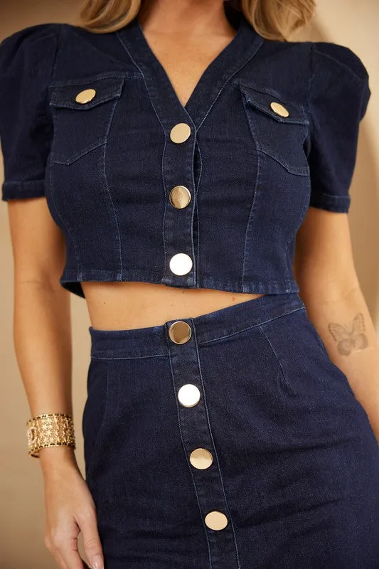 Navy Combination Fashion Jumpsuit