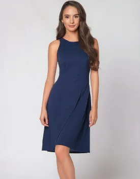 Navy Nights Cocktail Dress