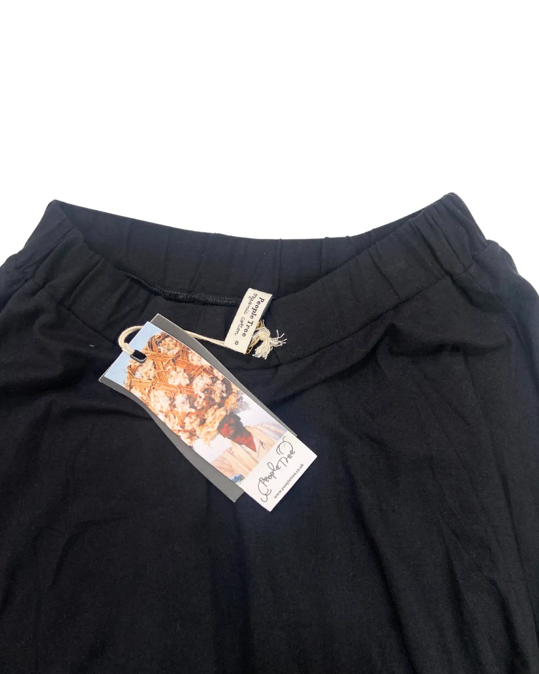 People Tree Black Skater Skirt