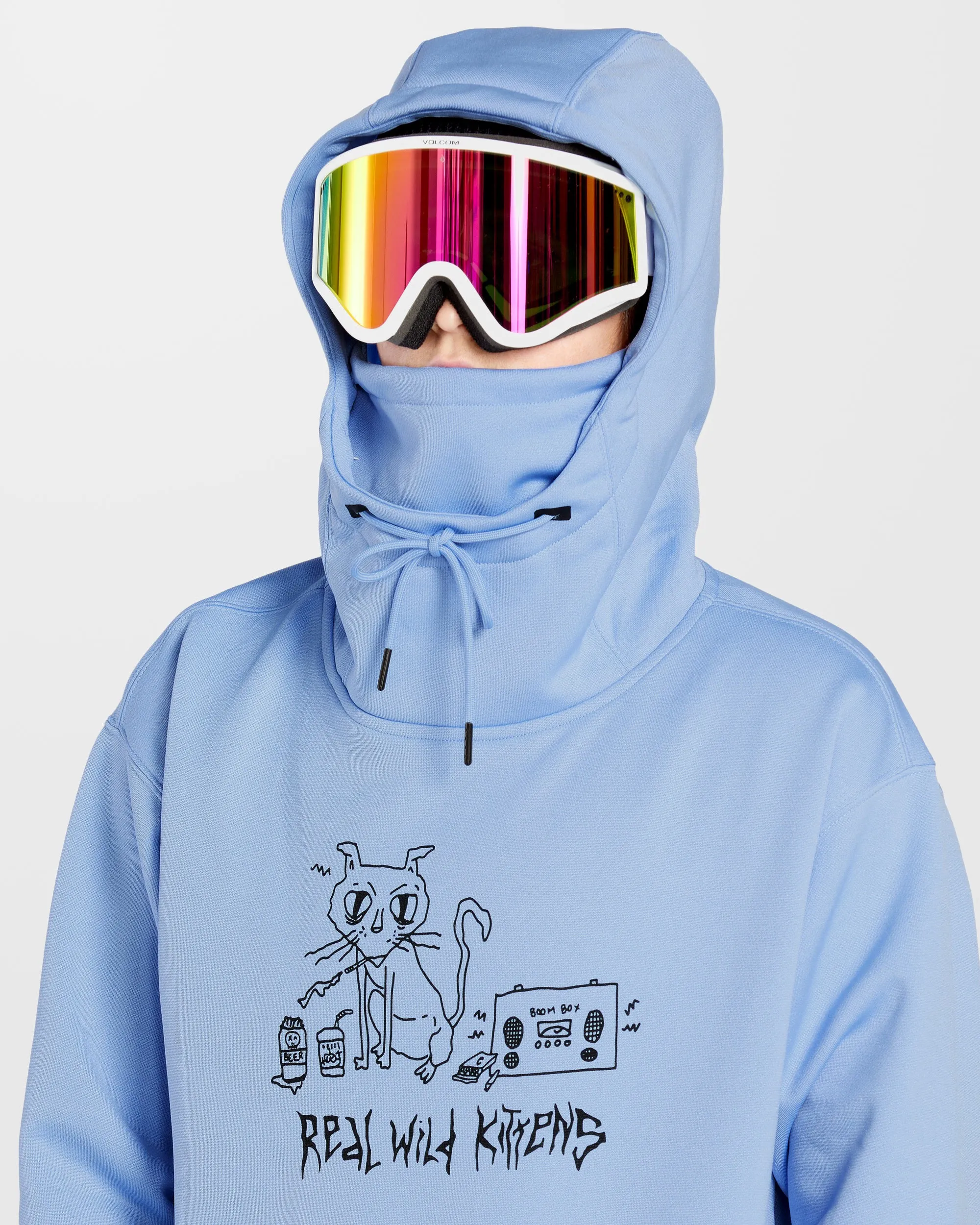 Riding Hydro Hoodie - Crystal Blue