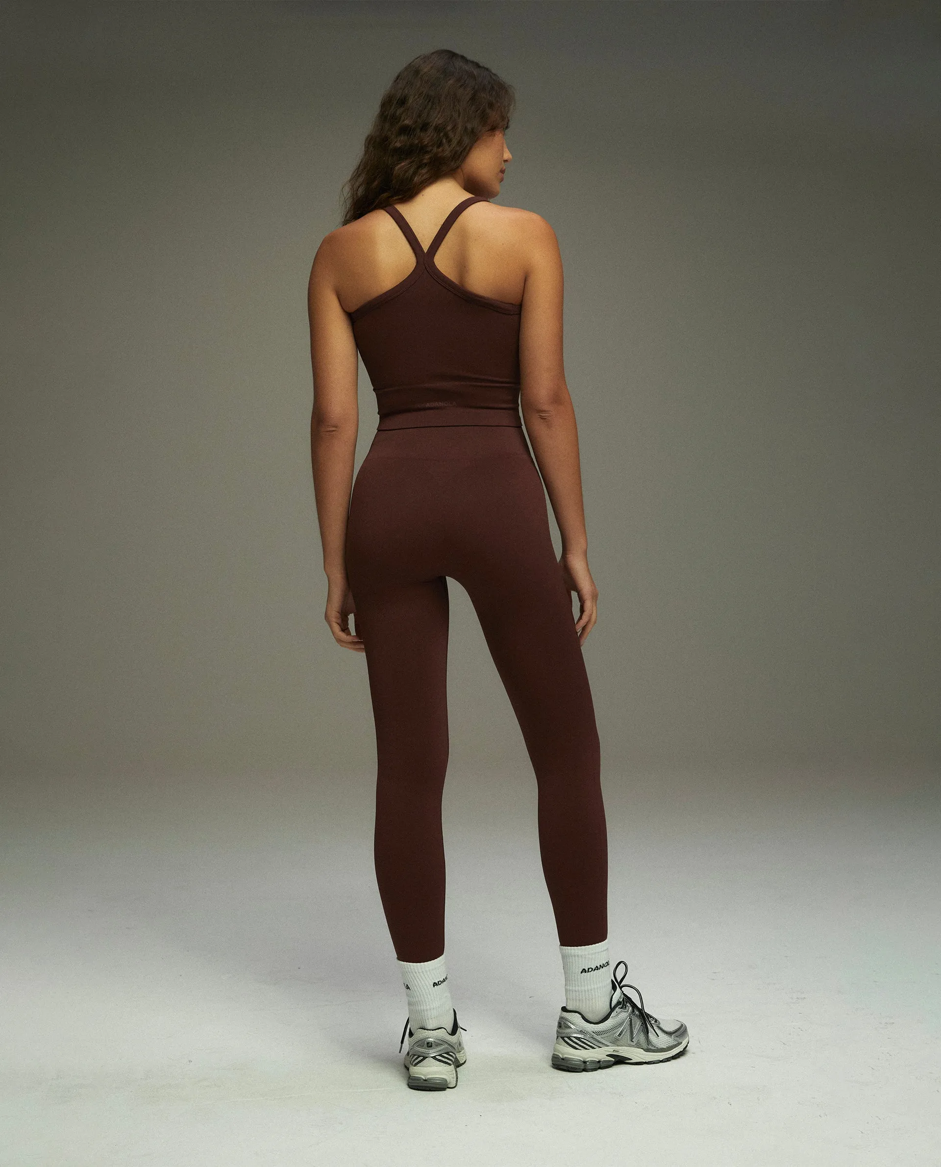 Seamless Leggings - Burgundy