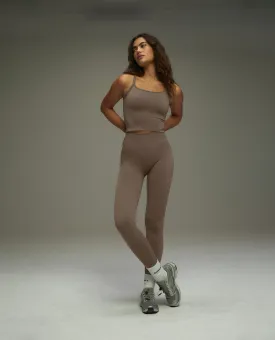 Seamless Leggings - Cocoa Brown