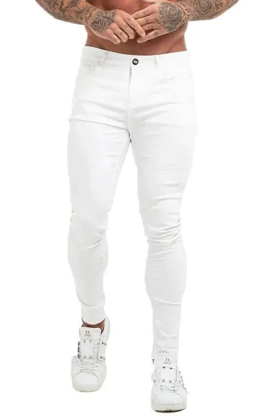 Skinny Jeans All White