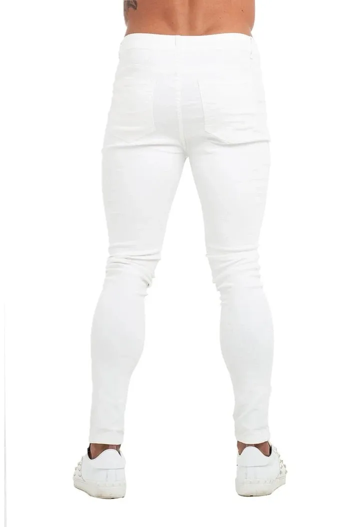 Skinny Jeans All White