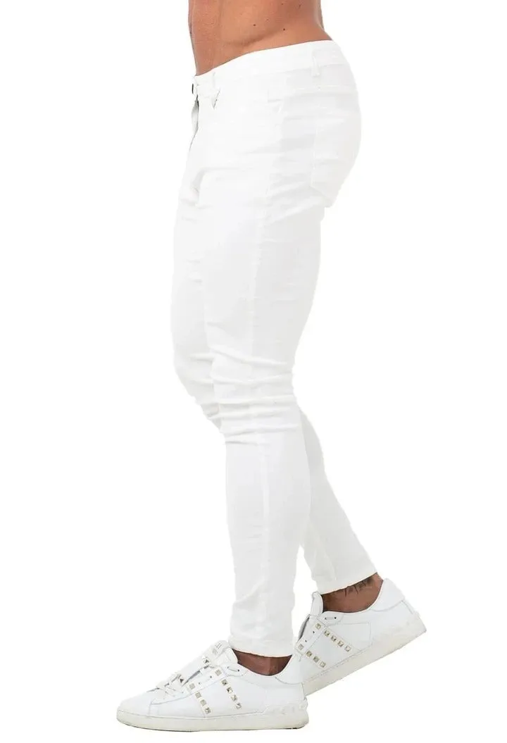 Skinny Jeans All White