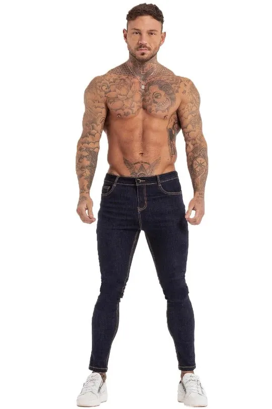 Super Skinny Fit Jeans Dark Blue