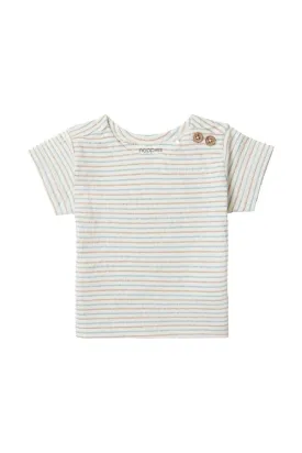 The Bolton Striped T-Shirt - Whisper White - BABY