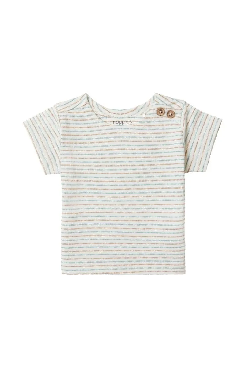 The Bolton Striped T-Shirt - Whisper White - BABY