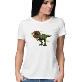 The T-Rex who trained to become a Samurai Women's Graphic T-Shirt