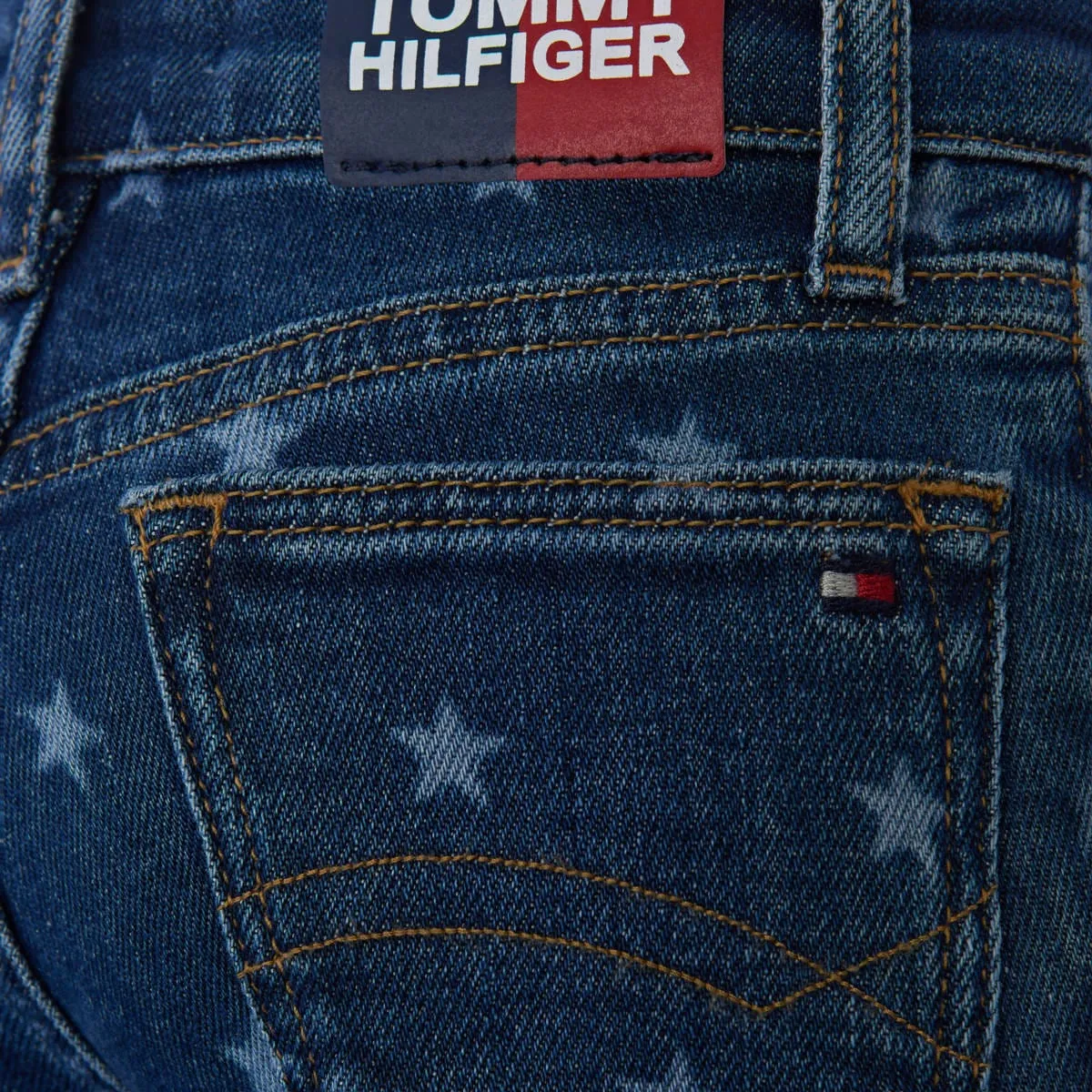 Tommy Hilfiger Girls Jeans - Denim Skinny Fit Star Jeans