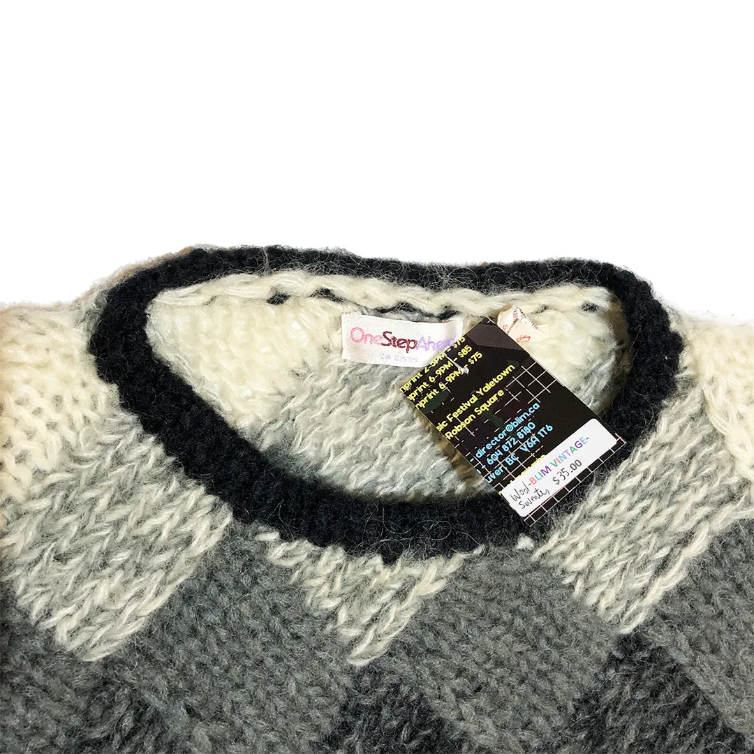 Vintage One Step Ahead Knit Sweater