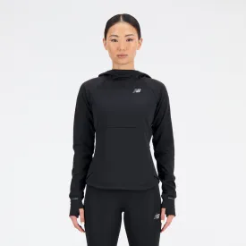 Women's Heat Grid Hoodie Pullover (BK - Black)